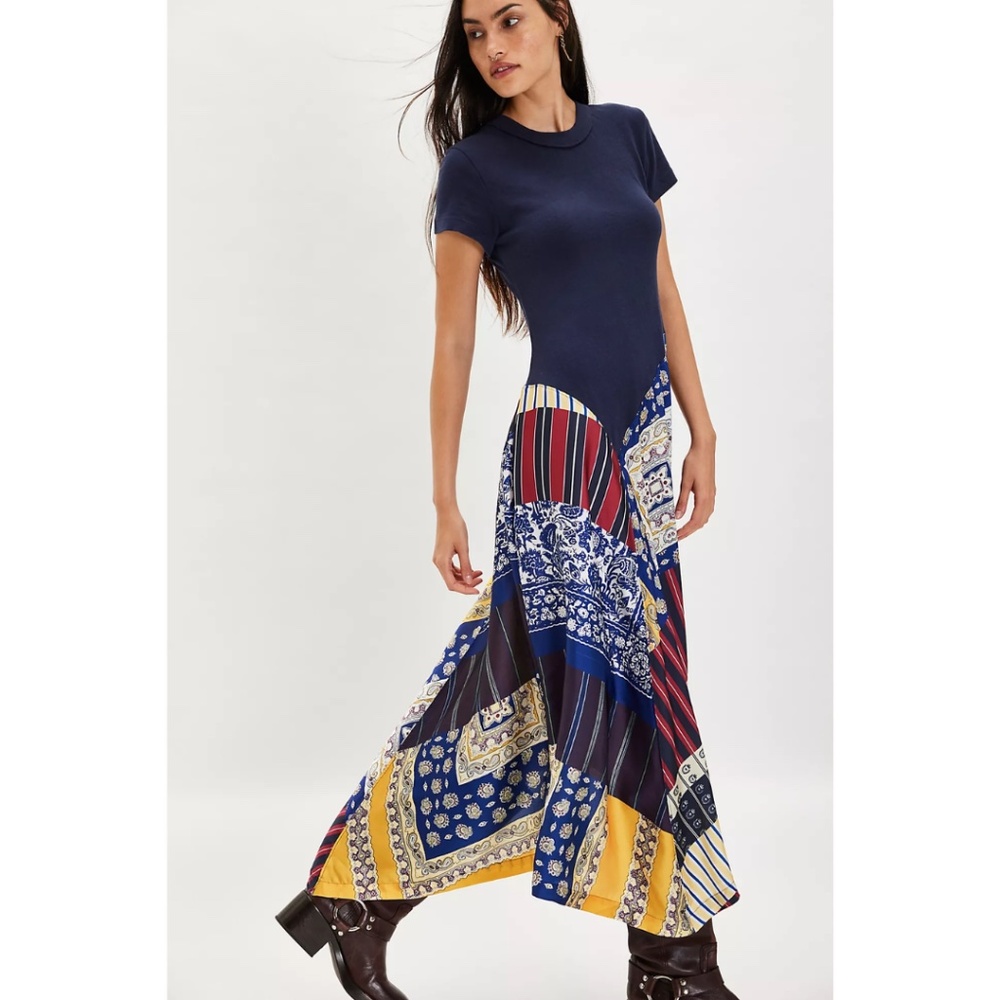 Free People Tied And True Midi Dress